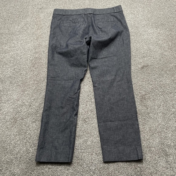 Banana Republic Pants Womens 10 Blue Sloan Mid-Rise Stretch Tapered Ankle Work - Picture 5 of 9